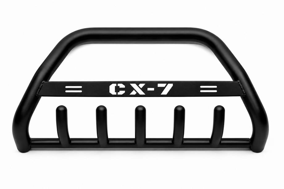 Mazda CX-7 2006-2012 Frontbügel WT004 Schwarz (Edelstahl) Image