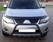 Mitsubishi Outlander 2006-2012 Frontbügel WT004 Schwarz (Edelstahl) Foto 1