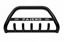 Mitsubishi Pajero Sport 2015- Frontbügel WT004 Schwarz (Edelstahl) Foto 1