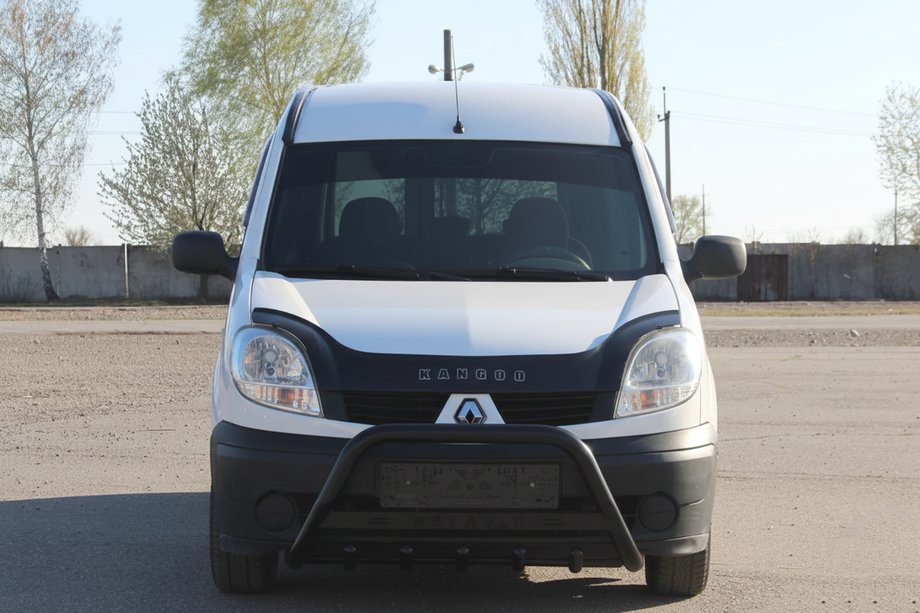 Renault Kangoo 1998-2008 Frontbügel WT004 Schwarz (Edelstahl) Image