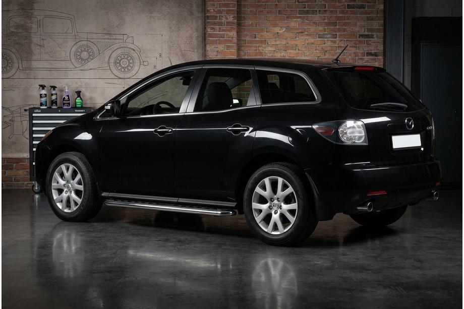 Mazda CX-7 2006-2012 Trittbretter Maydos V1 (2 Stk., Edelstahl) Image
