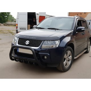Frontbügel WT004 Schwarz (Edelstahl) Suzuki Grand Vitara 2005-2017 Foto 1