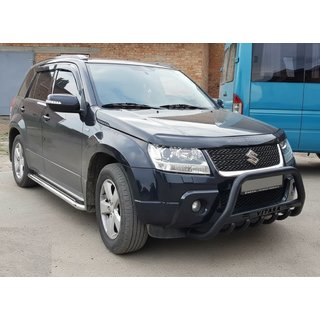 Frontbügel WT004 Schwarz (Edelstahl) Suzuki Grand Vitara 2005-2017 Foto 4