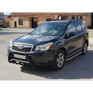 Frontbügel WT003 Schwarz Edelstahl Subaru Forester 2013-2018 Foto 1