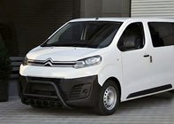 Opel Vivaro 2019- Frontbügel WT003 Schwarz Edelstahl Foto 3