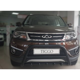 Frontbügel WT003 Schwarz Edelstahl Chery Tiggo 5 2013- Foto 1