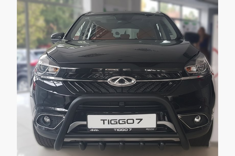 Chery Tiggo 7 2016-2019 Frontbügel WT003 Schwarz Edelstahl Image