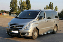 Hyundai H300, H1, Starex 2008-2020 Frontbügel WT003 Schwarz Edelstahl Foto 3