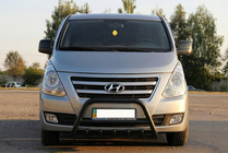 Hyundai H300, H1, Starex 2008-2020 Frontbügel WT003 Schwarz Edelstahl Foto 1