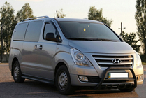 Hyundai H300, H1, Starex 2008-2020 Frontbügel WT003 Schwarz Edelstahl Foto 4