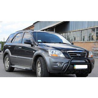 Frontbügel WT003 Black-2 (Edelstahl) Kia Sorento I BL 2002-2009 Foto 4