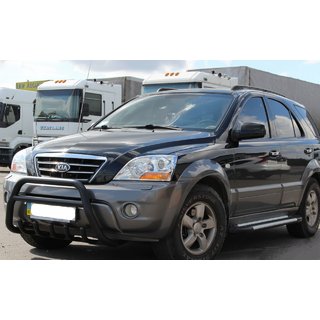 Frontbügel WT003 Black-2 (Edelstahl) Kia Sorento I BL 2002-2009 Foto 1