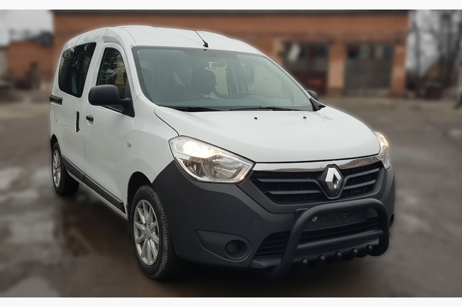 Dacia Lodgy 2012-2022 Frontbügel WT003 Schwarz Edelstahl Image