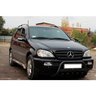 Frontbügel WT004 Schwarz (Edelstahl) Mercedes ML W163 1997-2005 Foto 1
