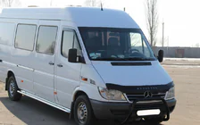 Mercedes Sprinter W901/902/903/904/905 1995–2006 Frontschutzbügel WT003 Schwarz (Edelstahl) Foto 4