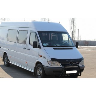 Frontschutzbügel WT003 Schwarz (Edelstahl) Mercedes Sprinter W901/902/903/904/905 1995–2006 Foto 4