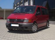 Mercedes Vito W638 1996-2003 Frontschutzbügel WT003 Schwarz (Edelstahl) Foto 4