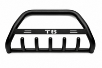Volkswagen T6 2015-2024 Frontbügel WT004 Schwarz (Edelstahl) Foto 1