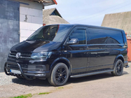 Volkswagen T6 2015-2024 Frontschutzbügel WT003 Schwarz (Edelstahl) Foto 1