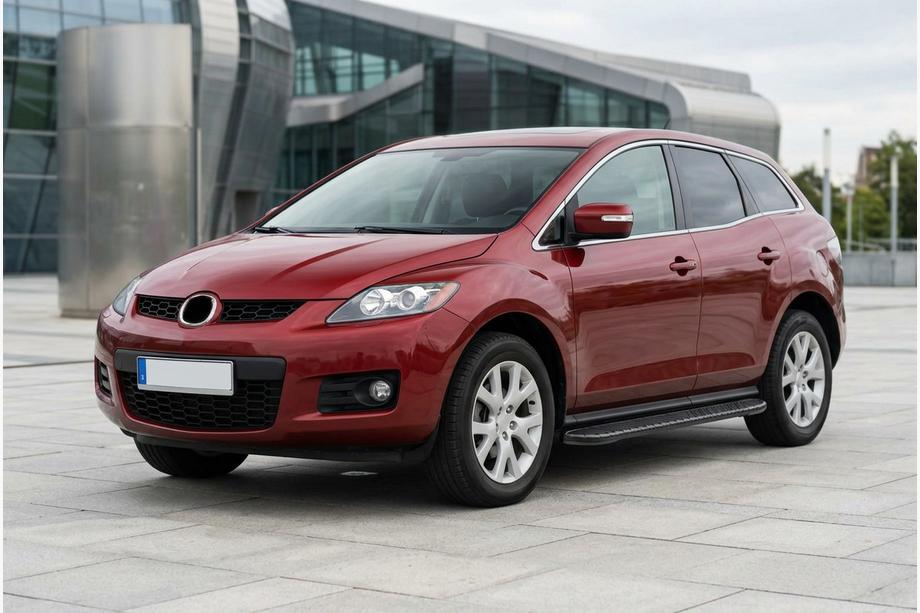 Mazda CX-7 2006-2012 Seitenschweller Bosphorus Black (2 Stk., Aluminium) Image
