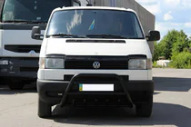 Volkswagen T4 Transporter 1990-2003 Frontschutzbügel WT003 Schwarz (Edelstahl) Foto 2