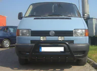 Volkswagen T4 Transporter 1990-2003 Frontschutzbügel WT003 Schwarz (Edelstahl) Foto 6