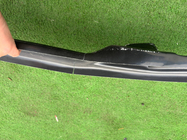 BMW 5 Series E60/E61 2003-2010 Reduzierter Frontlippenaufsatz DPT (mit Finnen, passend für M5 Hamann, Schwarz Glanz) Foto 3