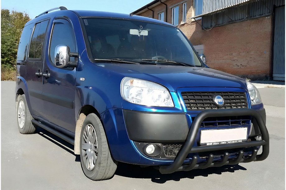 Fiat Doblo I 2001-2005 Frontbügel WT003 Schwarz Image