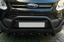 Ford Custom 2013-2022 Frontbügel WT004 Schwarz (Edelstahl) Foto 1