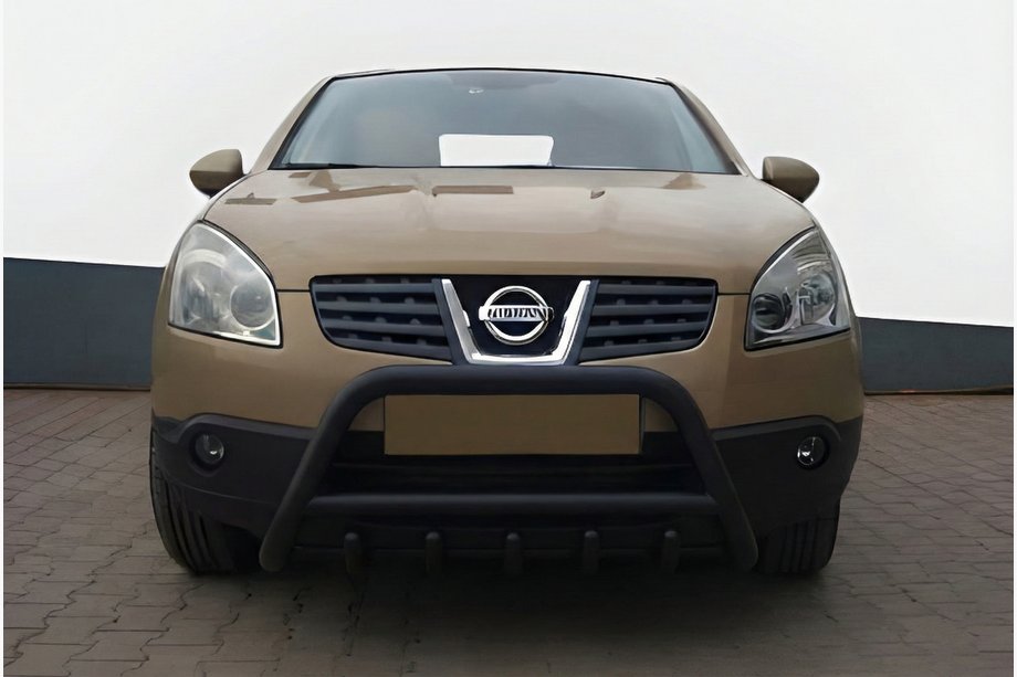 Nissan Qashqai 2007-2010 Frontbügel WT003 Schwarz Edelstahl Image