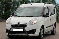 Opel Combo 2012-2018 Frontbügel WT003 Schwarz Edelstahl Foto 1