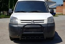 Peugeot Partner 1996-2008 Frontbügel WT003 Schwarz Edelstahl Foto 4