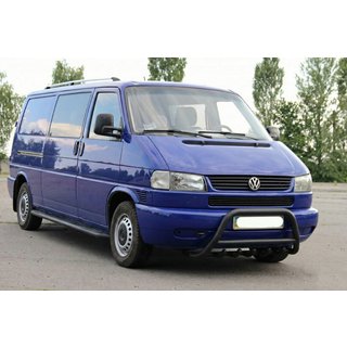 Frontbügel WT003 Schwarz Edelstahl Volkswagen T4 Caravelle/Multivan 1990–2003 Foto 4