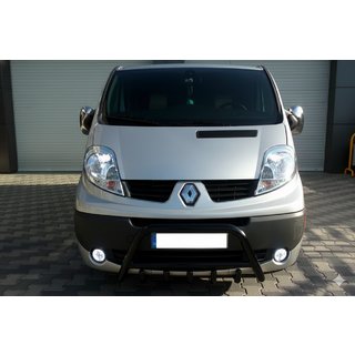Frontschutzbügel WT003 Schwarz (Edelstahl) Opel Vivaro 2001–2015 Foto 4