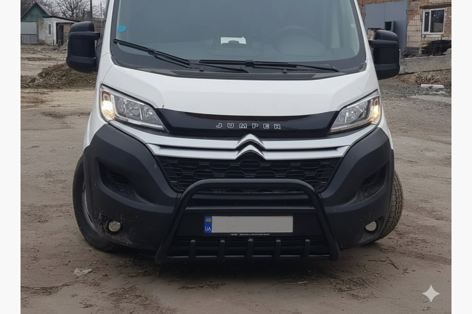 Opel Movano 2021- Frontbügel WT003 Schwarz (Edelstahl) Image
