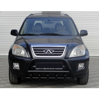 Frontbügel WT003 Schwarz Edelstahl Chery Tiggo 1 2005-2016 Foto 1