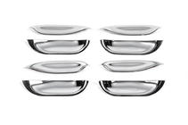Mercedes S-class W140 1991-1998 Chrom Türgriffblenden (4 Stk, Kunststoff) Foto 1