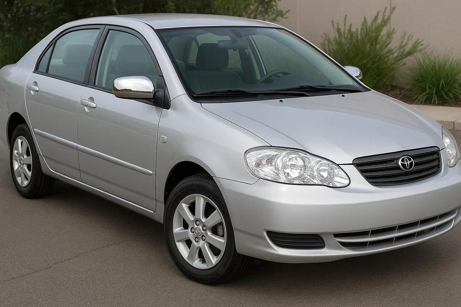 Toyota Corolla 2002-2007 Spiegelabdeckungen 2002-2005 (2 Stk, Kunststoff) Image