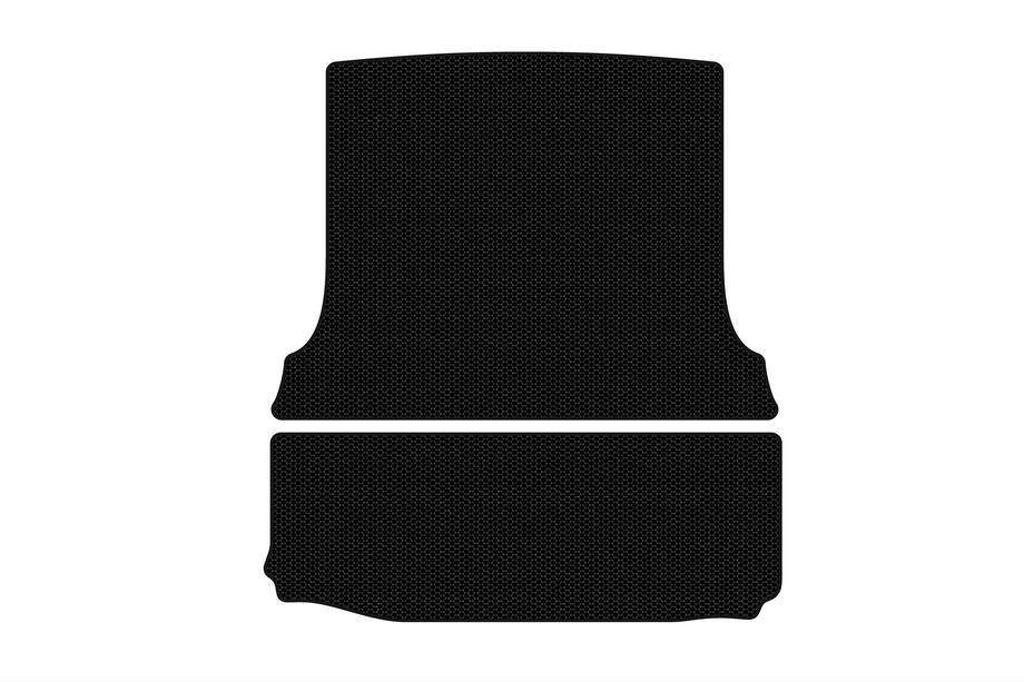 Fiat Fiorino/Qubo 2008-2024 Gummimatte für Kofferraum Carsuit (Laderaum, schwarz) Foto 1