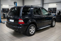 Mercedes ML W163 1997-2005 Seitenschweller Line (2 Stk., Aluminium) Foto 1