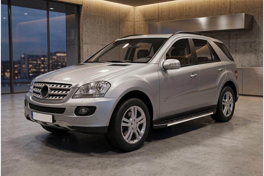 Mercedes ML W164 2005-2011 Trittbretter Duru (2 Stk., Aluminium) Image