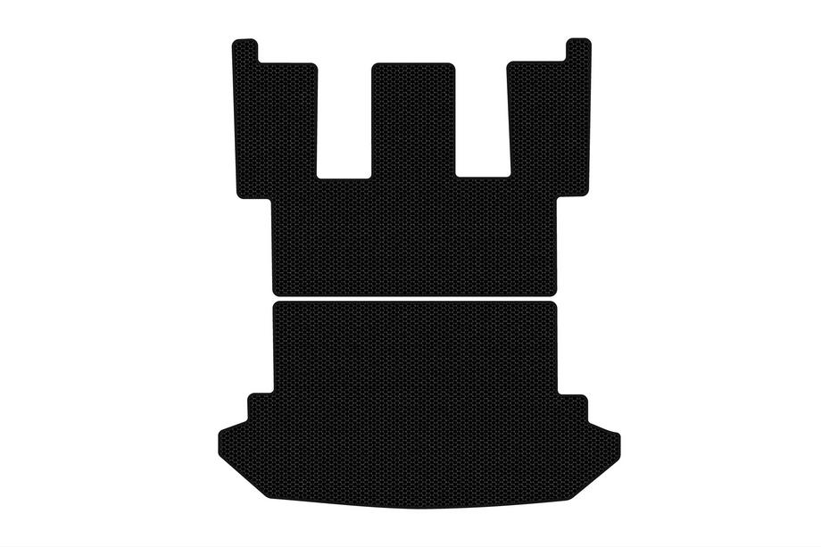 Peugeot 807 2002-2014 Gummimatte für Kofferraum Carsuit (Schwarz) Image
