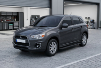 Mitsubishi ASX 2010-2023 Trittbretter Allmond Black (2 Stk., Aluminium) Foto 1