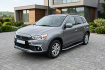 Mitsubishi ASX 2010-2023 Seitenschweller Tayga Grey (2 Stk., Aluminium) Foto 1