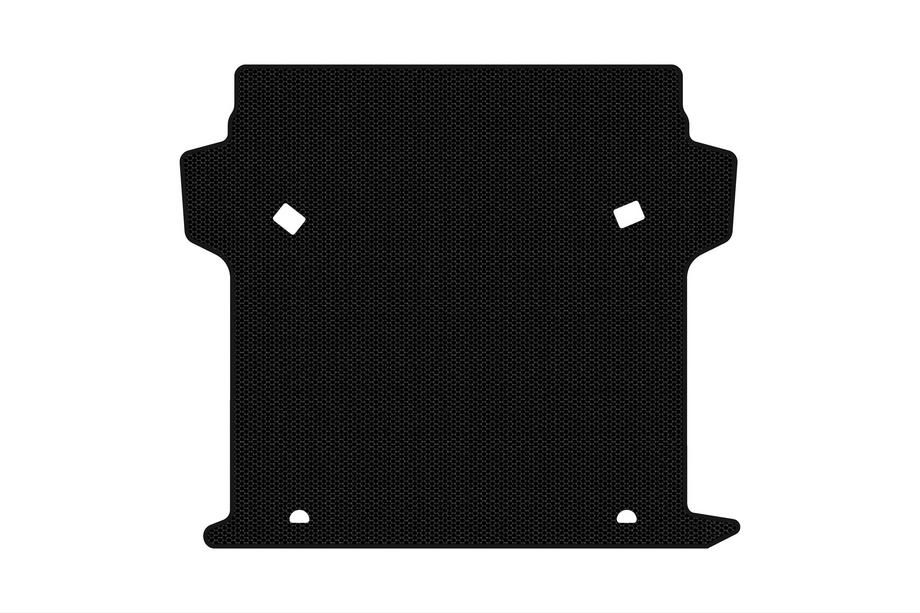 Fiat Doblo II 2010-2022 Gummimatte für Kofferraum Carsuit (Schwarz) Foto 1
