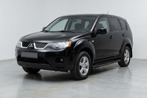 Mitsubishi Outlander 2006-2012 Seitenschweller Bosphorus Black (2 Stk., Aluminium) Foto 1