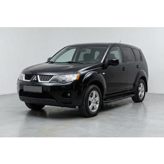Seitenschweller Bosphorus Black (2 Stk., Aluminium) Mitsubishi Outlander 2006-2012 Foto 1