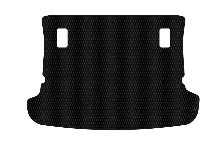 Toyota Corolla Verso 2004-2009 Gummimatte für Kofferraum Carsuit (7-sitzig, schwarz) Foto 1