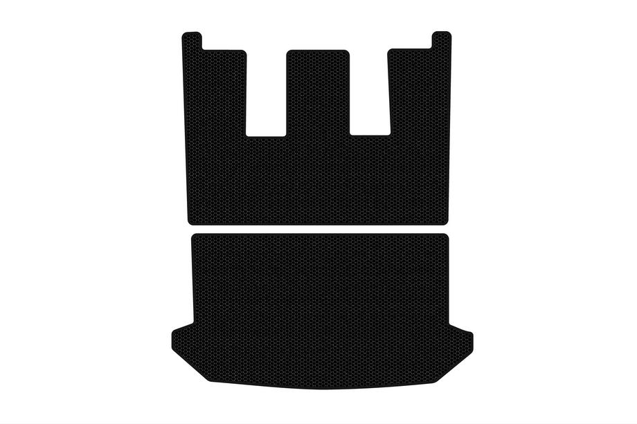 Citroen C-8 2002-2014 Gummimatte für Kofferraum Carsuit V1 (Schwarz) Foto 1
