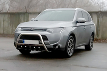 Mitsubishi Outlander 2012-2021 Frontbügel WT004 (Edelstahl) Foto 2
